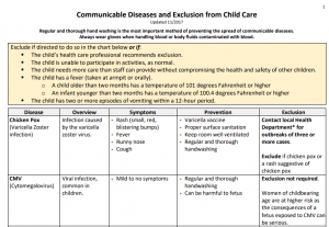 Illness and Infectious Disease | NC Child Care Health and ...